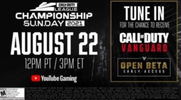Win Call of Duty: Vanguard beta codes just for watching Call of Duty League
