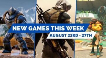 New PS5, PS4, PSVR Games Coming This Week: August 23rd – August 27th