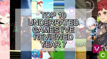 Personal favourites that deserve praise – Top 10 Underrated Games I’ve Reviewed (Year 7)