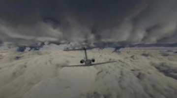 You can Now Fly through Hurricane Ida with Microsoft Flight Simulator