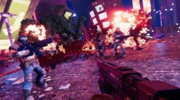 Gory, Neon-Styled FPS Turbo Overkill is Landing on Consoles and PC in 2022