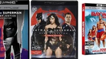 Amazon Features Several 4K Ultra HD Movies Under $14