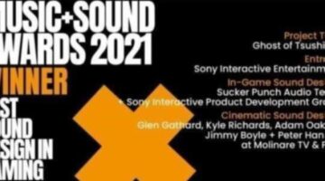 Ghost Of Tsushima wins awards for Best Sound Design and Best Original Composition in Gaming