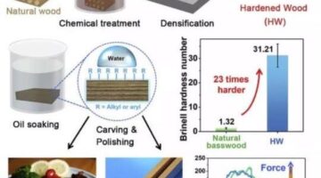 Hardened Wood is tougher than steel, Researchers claim