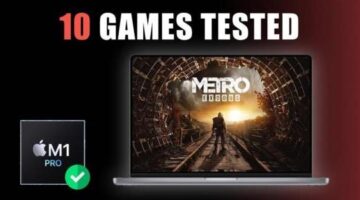 M1 Pro gaming: 10 games benchmarked