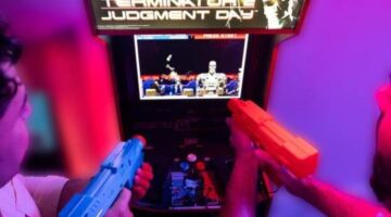 Arcade1Up Terminator II Arcade Machine Now Available for Pre-Order