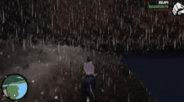 GTA Trilogy Pours Rain So Hard It’s Nearly Unplayable