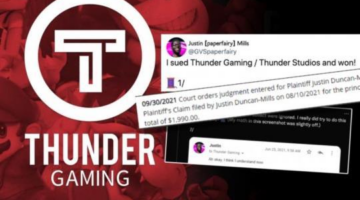 Former Thunder Gaming employee wins lawsuit over missing payments