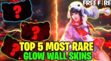 Top 5 Best Gloo Wall Skins in Free Fire (Rarest)