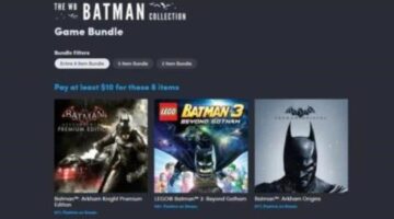 The Humble WB Batman Collection Bundle packs eight games for just $10