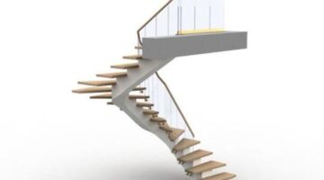 Interior Stairs 3D Model – Free C4D Models