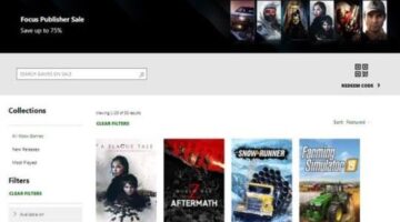 Xbox Focus Publisher Sale: Save Up To 75% Off
