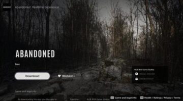 Blue Box’s first blog talking about the development of Abandoned