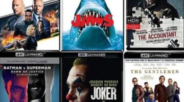 Amazon Features Several 4K Ultra HD Movies Under $12