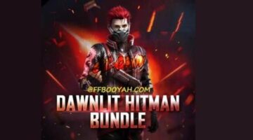 Free Fire Next Diamond Royale Bundle (24 January 2022) – Dawnlit Hitman Bundle