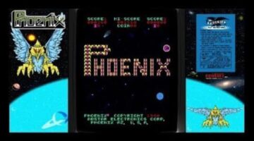 Phoenix Retro Arcade vs Phoenix Atari 2600 + Imagic Demon Attack Atari 2600