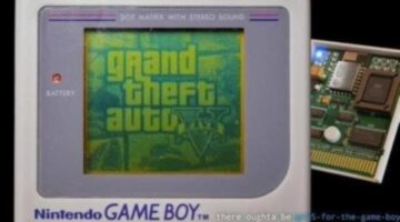 Grand Theft Auto 5 Is Now Playable On A Game Boy