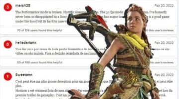 Horizon Forbidden West Review Bombed on Metacritic