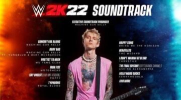 Machine Gun Kelly Will Be a Playable Character in WWE 2K22