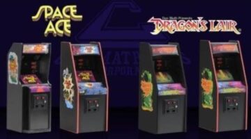 Space Ace And Dragons Lair Get Replicade Cabinets