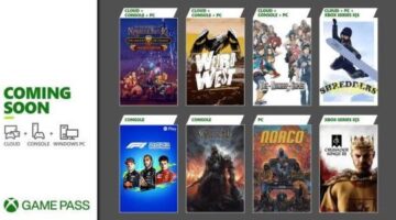 Coming Soon to Xbox Game Pass: F1 2021, Shredders, Weird West, and More