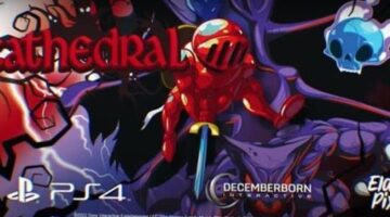 The retro-like metroidvania/adventure game “Cathedral” is coming to the PS4 on April 12th, 2022