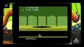 Son of Dadisajoke Takes on Atari 2600 Activision Classics Pitfall! and Keystone Kaspers