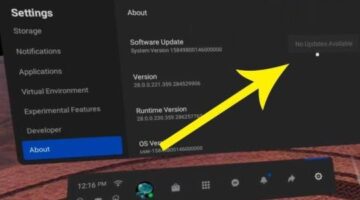 How to Perform Oculus Link Software Update Process