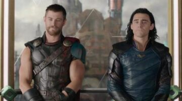 Thor: Love and Thunder: Loki’s Helmet Tattoo on Thor’s Back