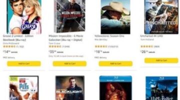 Amazon Buy 2, Get 1 Free Sale On Numerous Movies & TV Shows