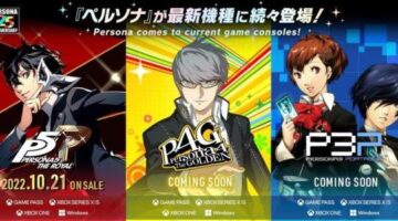Persona 3, 4, and 5 Is Coming To PS5 In Addition To Steam
