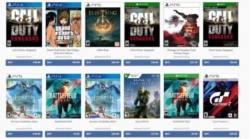 GameFly Pre-Played Blowout Sale: Features PS Exclusives, Recent Releases & AAA Games