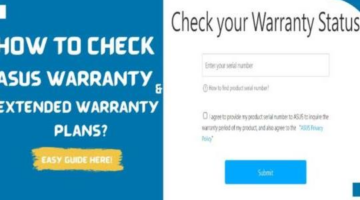 How to Check Asus Warranty and Extended Warranty Plans?