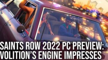 Saints Row PC Tech Preview: The Reboot shines on PC, and hints towards PS5 and Series X features
