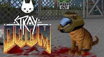 Stray DOOM – Someone’s Made a DOOM Mod That Transforms Doomguy Into the Stray Kitty