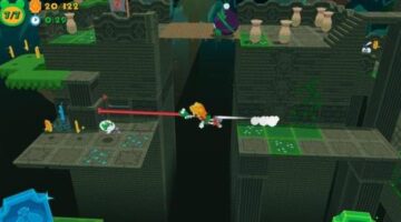 Ribbit! Frogun is the latest nostalgic 3D platformer to jump onto Xbox, PlayStation, Switch and PC