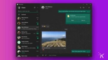 WhatsApp just released a dedicated Windows app