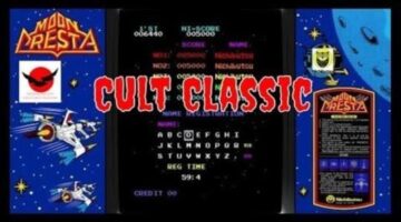 Cult Classic Arcade Game, Moon Cresta
