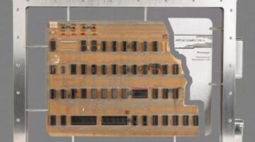 Steve Jobs’s Apple-1 prototype computer sold at auction for about $700,000