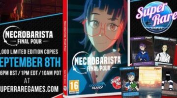 “Necrobarista” is getting a physical limited release for the Nintendo Switch on September 8th, 2022