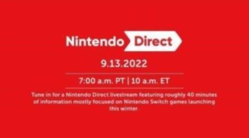 Nintendo Direct 9.13.2022