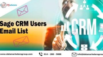 Sage CRM Users Email List | Sage Users Email List | Sage CRM Decision Makers List