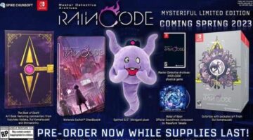 Master Detective Archives: Rain Code Mysteriful Limited Edition revealed