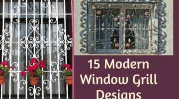 Modern Window Grill Design Details and Photos for Outside 2021