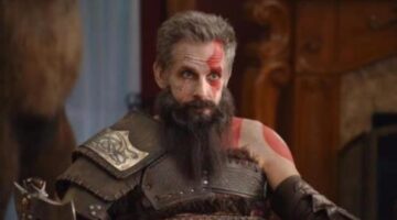 Ben Stiller Is Kratos in God of War Ragnarok Ad with John Travolta, LeBron James