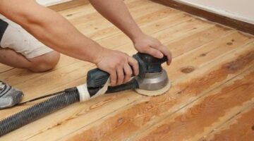 Wood floor refinishing service in Charlotte county
