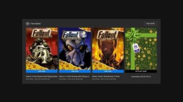 Fallout, Fallout 2, and Fallout Tactics free at Epic Games Store