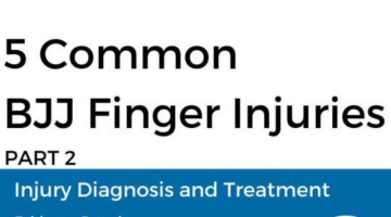 Jiu jitsu finger