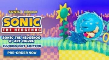 Kid Robot Reveals Fluorescent Sonic Figure