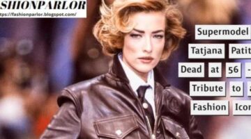 Supermodel Tatjana Patitz Dead at 56 – A Tribute to a Fashion Icon